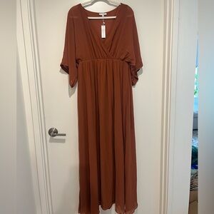 Baltic Born Rust Maxi Dress